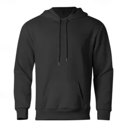 Men's Hoodie Apricot Black Hooded Plain Jacquard Pocket Sports & Outdoor Daily Holiday Polyester Streetwear Basic Casual Summer Spring Clothing Apparel Hoodies Sweatshirts