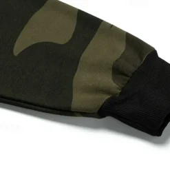 Men's Hoodie Army Green Coffee Hooded Color Block Camouflage Patchwork Pocket Sports & Outdoor Daily Holiday Streetwear Basic Casual Spring & Fall Clothing Apparel Hoodies Sweatshirts