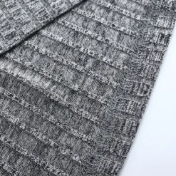 Men's Hoodie Black White Gray Hooded Solid Color Ribbed Textured Knit-texture Sports & Outdoor Polyester Active Winter Clothing Apparel Hoodies Sweatshirts Long Sleeve Slim