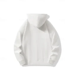 Men's Hoodie Black White Navy Blue Hooded Plain Pocket Christmas Gifts Work Sports & Outdoor Active Cool Basic Fall Winter Clothing Apparel Hoodies Sweatshirts Long Sleeve