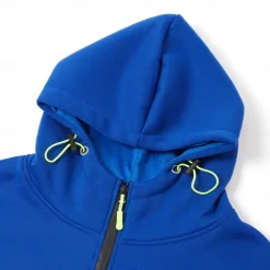 Men's Hoodie Full Zip Hoodie Fleece Hoodie Black White Wine Navy Blue Royal Blue Hooded Plain Zipper Pocket Sports & Outdoor Daily Holiday Polyester Streetwear Cool Casual Spring & Fall Clothing