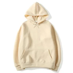 Men's Hoodie Hooded Sports & Outdoor Daily Holiday Pocket Plain Wine Red Black White Polyester Activewear Streetwear Sport Spring & Fall