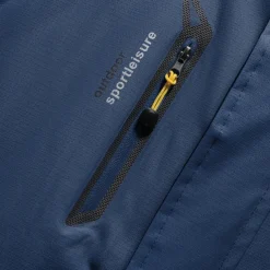 Men's Hoodie Jacket Hiking Softshell Jacket Hiking Windbreaker Outdoor Patchwork Waterproof Windproof Quick Dry Lightweight Jacket Top Full Length Visible Zipper Hunting Fishing Climbing Black Army