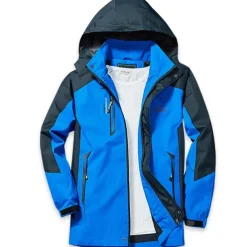 Men's Hoodie Jacket Hiking Softshell Jacket Hiking Windbreaker Outdoor Patchwork Waterproof Windproof Quick Dry Lightweight Jacket Top Full Length Visible Zipper Hunting Fishing Climbing Black Army