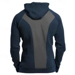 Men's Hoodie Quarter Zip Hoodie Tactical Hoodie Black Army Green Navy Blue Dark Gray Hooded Plain Pocket Sports & Outdoor Daily Holiday Streetwear Cool Casual Winter Spring & Fall Clothing Apparel