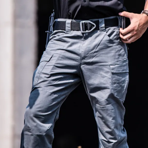 Men's Hunting Pants Tactical Pants Waterproof Ripstop Windproof Multi-Pockets Spring Summer Winter Cotton Bottoms for Hunting Hiking Camping Green Black khaki S M L XL XXL / Combat