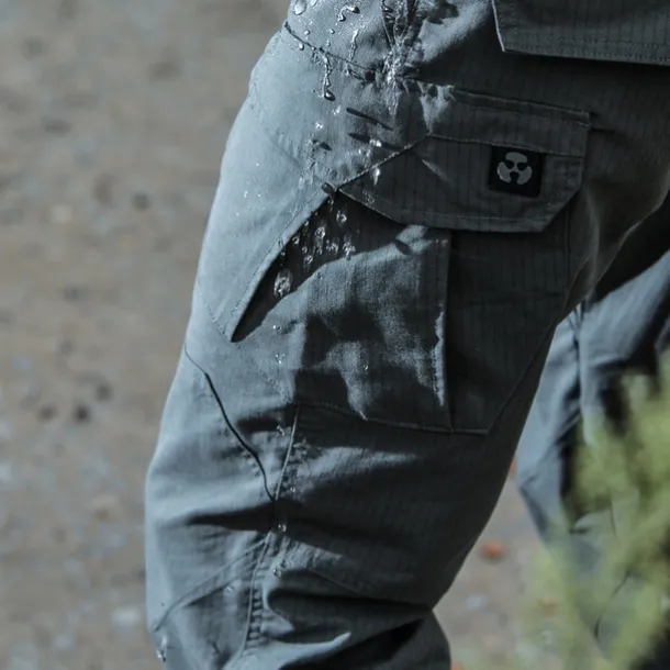 Men's Hunting Pants Tactical Pants Waterproof Ripstop Windproof Multi-Pockets Spring Summer Winter Cotton Bottoms for Hunting Hiking Camping Green Black khaki S M L XL XXL / Combat