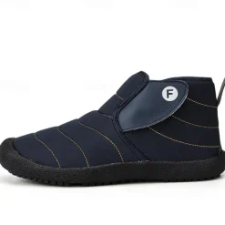 Men's Insulated Winter Snow Boots – Waterproof Slip-On Ankle Boots with Faux Fur Lining, Anti-Slip Sole for Outdoor Hiking & Cold Weather