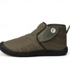 Men's Insulated Winter Snow Boots – Waterproof Slip-On Ankle Boots with Faux Fur Lining, Anti-Slip Sole for Outdoor Hiking & Cold Weather