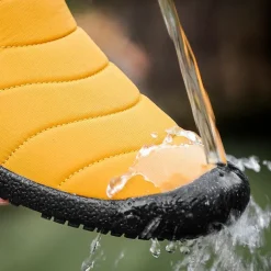 Men's Insulated Winter Snow Boots – Waterproof Slip-On Ankle Boots with Faux Fur Lining, Anti-Slip Sole for Outdoor Hiking & Cold Weather