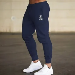 Men's Joggers Sweatpants Athletic Pants GYM Pants Pocket Drawstring Elastic Waistband Pants / Trousers Outdoor Sports & Outdoor Athletic Fall Breathable Soft Marathon Running Workout Tailored Fit