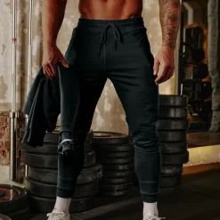 Men's Joggers Sweatpants Athletic Pants GYM Pants Pocket Drawstring Elastic Waistband Pants / Trousers Outdoor Sports & Outdoor Athletic Fall Breathable Soft Marathon Running Workout Tailored Fit
