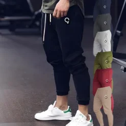 Men's Joggers Sweatpants Athletic Pants GYM Pants Pocket Drawstring Elastic Waistband Pants / Trousers Outdoor Sports & Outdoor Athletic Fall Breathable Soft Marathon Running Workout Tailored Fit