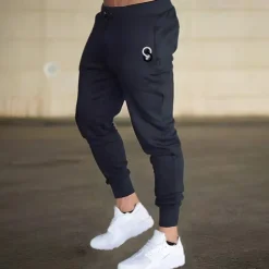 Men's Joggers Sweatpants Athletic Pants GYM Pants Pocket Drawstring Elastic Waistband Pants / Trousers Outdoor Sports & Outdoor Athletic Fall Breathable Soft Marathon Running Workout Tailored Fit