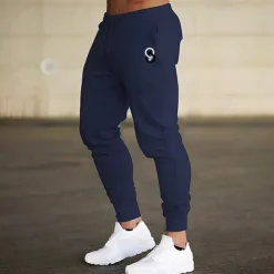 Men's Joggers Sweatpants Athletic Pants GYM Pants Pocket Drawstring Elastic Waistband Pants / Trousers Outdoor Sports & Outdoor Athletic Fall Breathable Soft Marathon Running Workout Tailored Fit