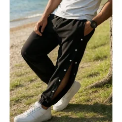 Men's Joggers Sweatpants Running Pants Elastic Waistband Pants / Trousers Sports & Outdoor Casual Cotton Breathable Quick Dry Lightweight Tennis Running Jogging Regular Fit Sportswear Activewear