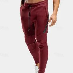Men's Joggers Sweatpants Running Pants Athletic Pants GYM Pants Pocket Drawstring Elastic Waistband Pants / Trousers Outdoor Sports & Outdoor Athletic Quick Dry Lightweight Soft Marathon Running