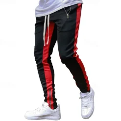 Men's Joggers Sweatpants Running Pants Athletic Pants GYM Pants Drawstring Pocket Pants / Trousers Outdoor Sports & Outdoor Athletic Quick Dry Lightweight Soft Marathon Workout Walking Tailored Fit