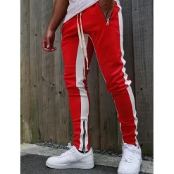 Men's Joggers Sweatpants Running Pants Athletic Pants GYM Pants Drawstring Pocket Pants / Trousers Outdoor Sports & Outdoor Athletic Quick Dry Lightweight Soft Marathon Workout Walking Tailored Fit