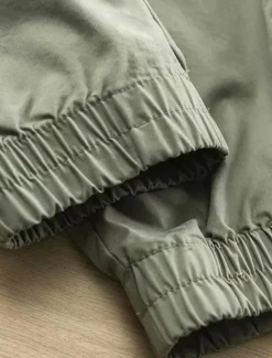 Men's Joggers Trousers Chinos Casual Pants Pocket Elastic Waist Plain Comfort Breathable Outdoor Daily Going out Fashion Casual Black Army Green