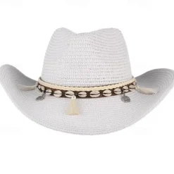 Men's Kentucky Derby Hat Sun Hat Party Hat Black White Polyester Tassel Fashion Casual Street Daily Plain Sunscreen Breathable