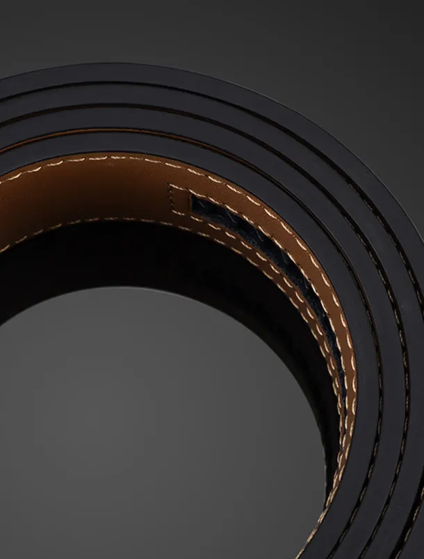 Men's Leather Belt 35mm Wide Ratchet Belt Dress Belt Black Cowhide Stylish Casual Gentleman Plain Meet Almost Any Occasion and Outfit