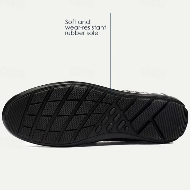 Men's Leather Crocodile Pattern Loafers – Fashion Slip-On Dress Shoes with Buckle Detail for Formal and Casual Occasions