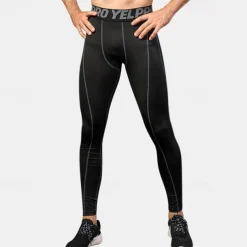 Men's Leggings Running Pants Compression Tights Leggings Track Pants Pocket Elastic Waistband High Waist Tights Outdoor Sports & Outdoor Athletic Fall Quick Dry Lightweight Soft Marathon Running