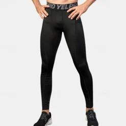 Men's Leggings Running Pants Compression Tights Leggings Track Pants Pocket Elastic Waistband High Waist Tights Outdoor Sports & Outdoor Athletic Fall Quick Dry Lightweight Soft Marathon Running