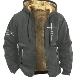 Men's Letter Graphic Prints Hoodies Long Sleeve Sweatshirts Hooded Daily Casual Holiday Vacation Fall & Winter White Red Blue Clothing Apparel Designer S M L XL XXL 3XL