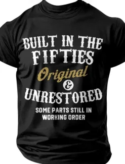 Men's Letter Print T Shirt Tee Top Short Sleeve T shirt Crew Neck Shirt Sports Classic Casual Street Sports Outdoor Black 1 Dark Blue#1 Dark Grey#1 Summer Spring Clothing Apparel S M L XL XXL