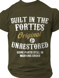 Men's Letter Print T Shirt Tee Top Short Sleeve T shirt Crew Neck Shirt Sports Classic Casual Street Sports Outdoor Black 1 Dark Blue#1 Dark Grey#1 Summer Spring Clothing Apparel S M L XL XXL