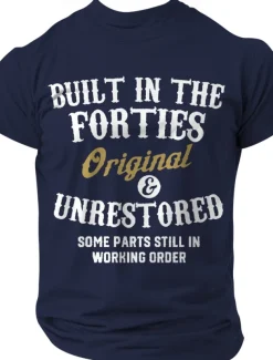 Men's Letter Print T Shirt Tee Top Short Sleeve T shirt Crew Neck Shirt Sports Classic Casual Street Sports Outdoor Black 1 Dark Blue#1 Dark Grey#1 Summer Spring Clothing Apparel S M L XL XXL