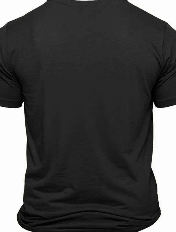 Men's Letter Printed Miami T Shirt Tee Top 100% Cotton Short Sleeve Graphic Shirt Black Wine Dark Blue Comfortable Tee Street Sports Outdoor Fashion Designer Clothing