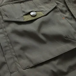 Men's Letter Printed Outdoor Jacket Coat Tactical Practical Waterproof Casual Sports Outdoor Daily Wear Zip Front Adjustable Drawstring Hood Graphic Fall Winter Standing Collar Long Sleeve Black Army