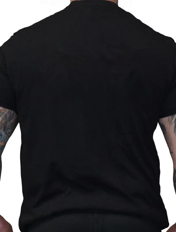 Men's Letter Printed T Shirt 100% Cotton Short Sleeve Graphic Shirt Army Green Dark Blue Beige Comfortable Tee Vacation Street Fashion Designer Clothing