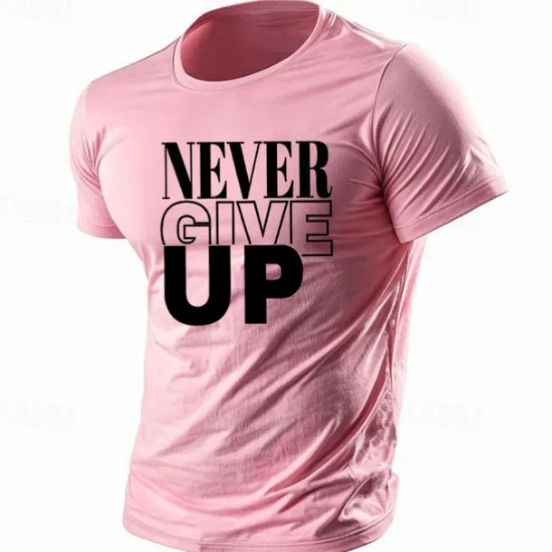 Men's Letter T Shirt Casual Style 100% Cotton Short Sleeve Graphic Shirt Wine Black White Comfortable Tee Outdoor Street Fashion Designer Clothing