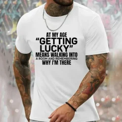 Men's Letter T Shirt Tee Top 100% Cotton Short Sleeve Graphic Shirt Black White Dark Blue Comfortable Tee Sports Outdoor Holiday Fashion Designer Clothing