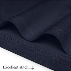 Men's Letter T Shirt Tee Top 100% Cotton Short Sleeve Graphic Shirt Black White Dark Blue Comfortable Tee Sports Outdoor Holiday Fashion Designer Clothing