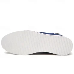 Men's Light Gray Canvas Lace-Up Casual Shoes with Contrast Trim – Stylish Lightweight Footwear for Travel, Work, and Daily Wear