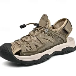 Men's Lightweight Breathable Hiking Sandals with Adjustable Straps and Durable Sole – Ideal for Outdoor Adventures