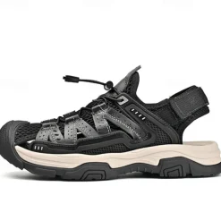 Men's Lightweight Breathable Hiking Sandals with Adjustable Straps and Durable Sole – Ideal for Outdoor Adventures