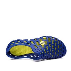 Men's Lightweight Breathable Water Shoes – Slip-On Hollow Design with Anti-Slip Sole for Outdoor Activities