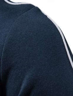 Men's Lightweight Jacket Outdoor Sport Zipper Pocket Spring & Fall Solid Color Sports Cool Standing Collar Regular Black Navy Blue Khaki Gray Jacket