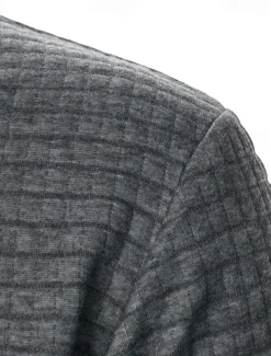 Men's Lightweight Jacket Waffle Jacket Summer Jacket Transition Jacket Vacation Daily Pocket Spring & Fall Plain Fashion Classic Standing Collar Regular Black White Wine Navy Blue Khaki Jacket