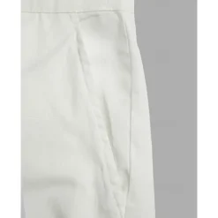 Men's Linen Pants Trousers Summer Pants Multi Pocket Straight Leg Plain Comfort Breathable Full Length Outdoor Daily Going out Fashion Streetwear Black White