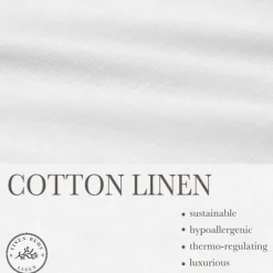 Men's Linen Pants Trousers Summer Pants Front Pocket Straight Leg Plain Comfort Breathable Casual Daily Holiday Fashion Basic White