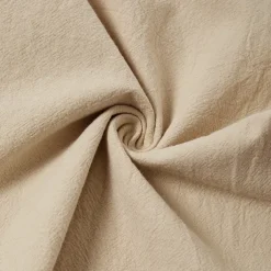 Men's Linen Pants Trousers Summer Pants Beach Pants Drawstring Elastic Waist Straight Leg Plain Comfort Breathable Casual Daily Holiday Fashion Classic Style Light Khaki Black