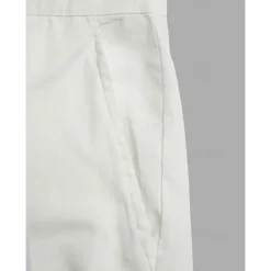 Men's Linen Pants Trousers Summer Pants Multi Pocket Straight Leg Plain Comfort Breathable Full Length Outdoor Casual Daily Fashion Streetwear Black White