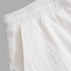 Men's Linen Pants Trousers Summer Pants Elastic Waist Straight Leg High Rise Solid Color Comfort Breathable Full Length Wedding Holiday Vacation Fashion Black White High Waist Inelastic